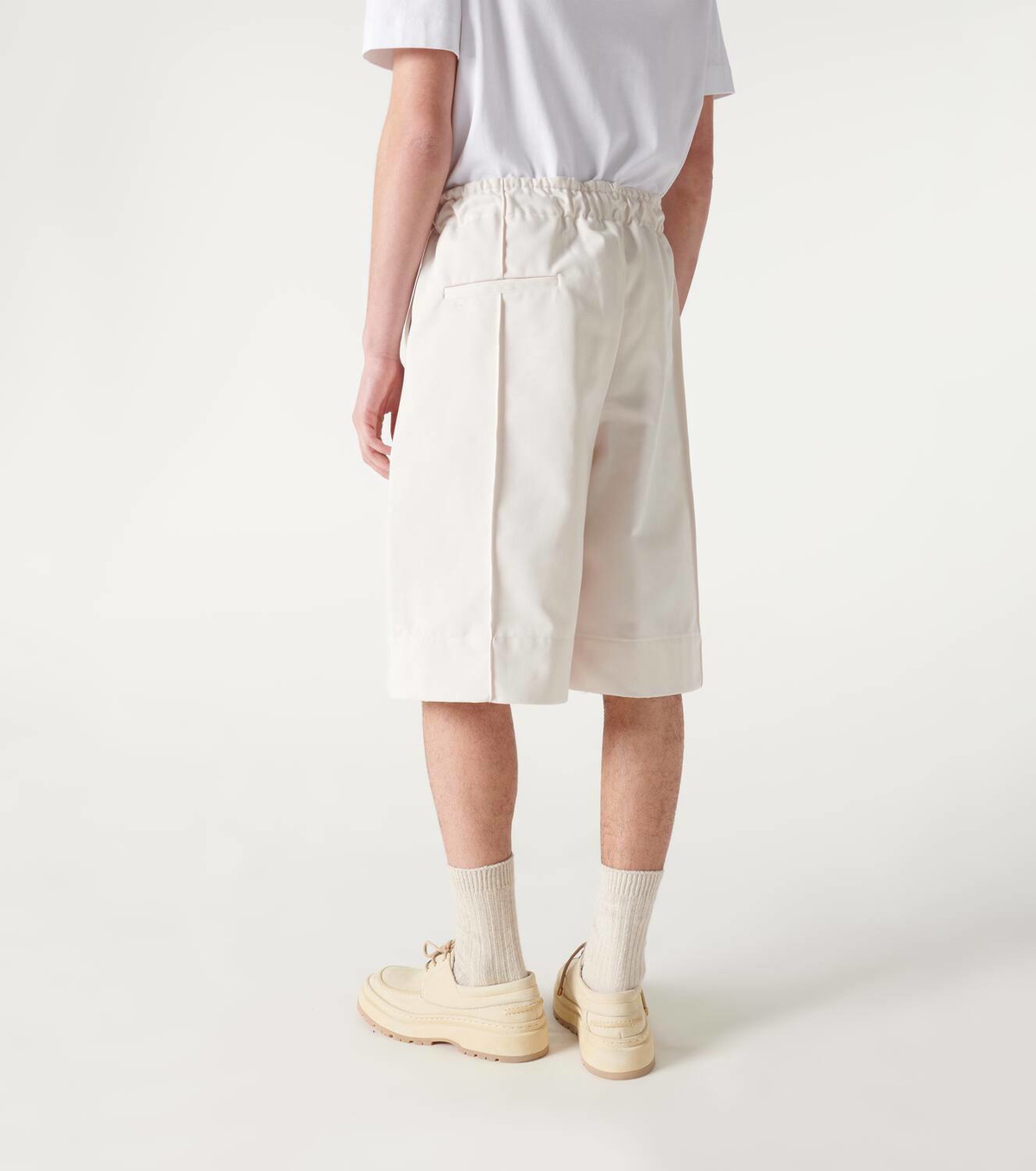 The Frankie Shop Adan cotton-blend Bermuda shorts