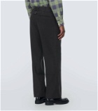 Visvim Tupper wool and linen pants with suspenders