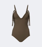 Bottega Veneta Braided-trim swimsuit