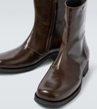 Our Legacy Camion leather ankle boots