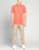 Drumohr Mens Polo shirt in Orange