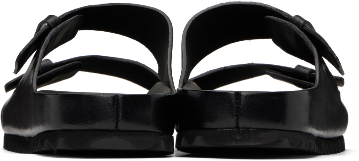 Officine Creative Black Agorà 010 Sandals