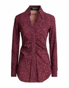 Chiara Boni La Petite Robe Womens Top Burgundy