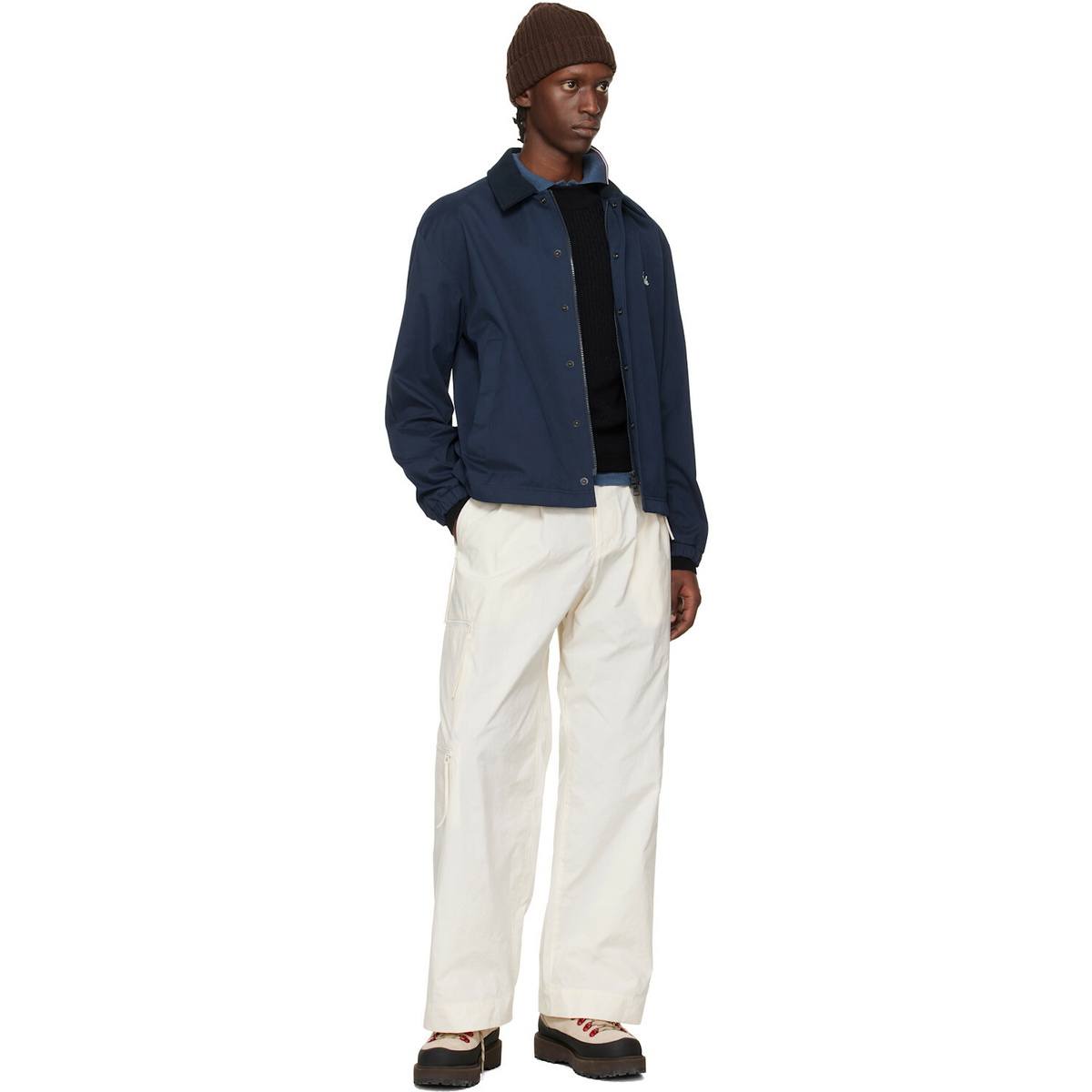 Moncler Navy Arinell Shirt Jacket
