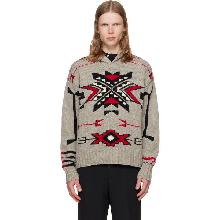 Photo: Polo Ralph Lauren Gray Tópa Edition Sky Lodge Sweater