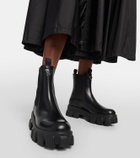 Prada Monolith leather Chelsea boots