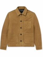 Mr P. - Suede Chore Jacket - Brown