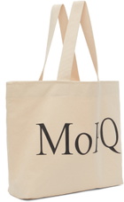 Museum of Peace & Quiet SSENSE Exclusive Beige Logo Tote