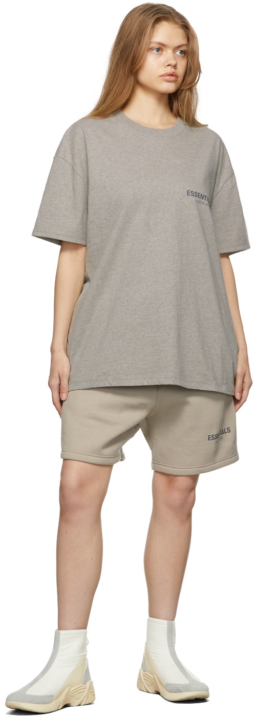 Fear of God ESSENTIALS Tan Fleece Sweat Shorts
