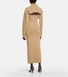 Nanushka - Noa sweatshirt midi dress