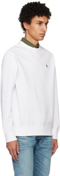 Polo Ralph Lauren White 'The RL' Sweatshirt