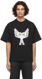 AMI Alexandre Mattiussi Black Ami de Cœur T-Shirt