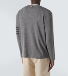 Thom Browne 4-Bar wool-blend jersey T-shirt