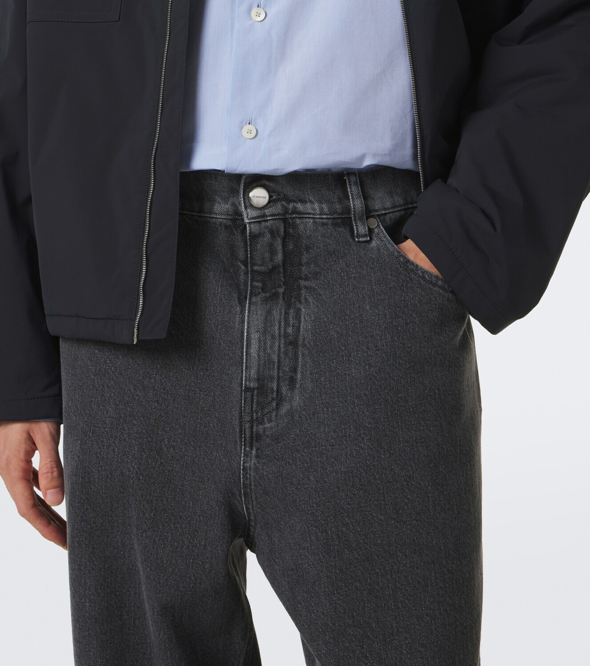 Jil Sander Mid-rise wide-leg jeans
