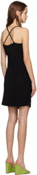 DRAE Black Criss-Crossing Minidress