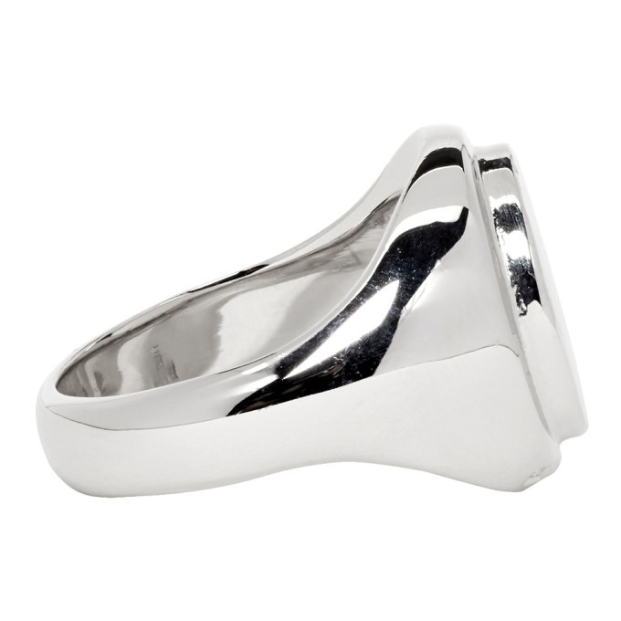 Bunney Silver Signet Ring