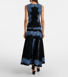 Ulla Johnson Alessia knitted jacquard midi skirt