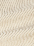 Marant - Ritchie Cotton and Linen-Blend Corduroy Shirt - Neutrals