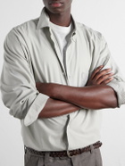 ssstein - Cotton-Satin Shirt - Gray