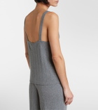 Lisa Yang Suni cotton and cashmere tank top