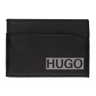 Hugo Black Eco Leather Wallet and Card Holder Gift Set