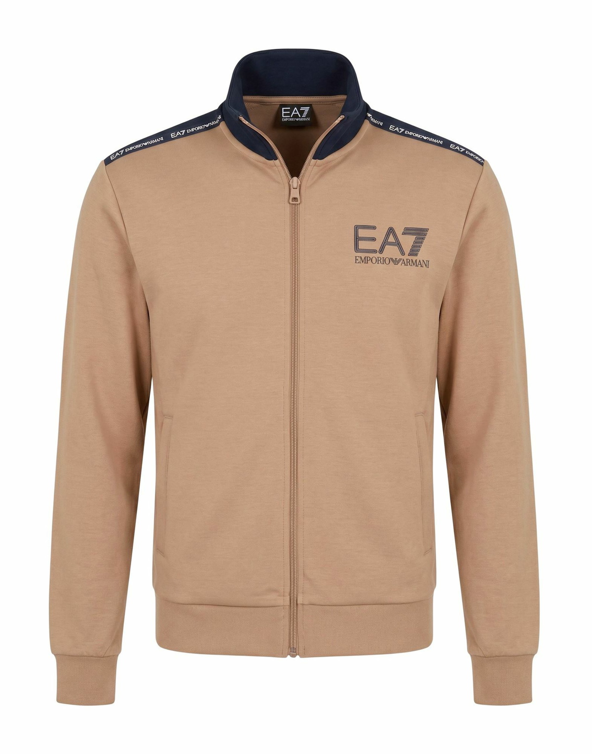 Ea7 Mens Sweatshirt in Sand