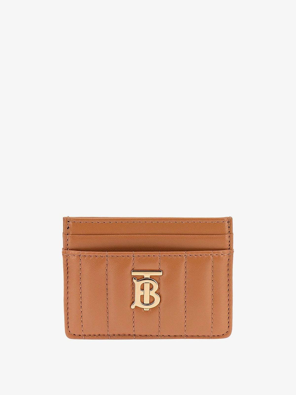 Burberry Card Holder Brown Womens Burberry