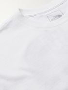 THE NORTH FACE - Logo-Print Cotton-Jersey T-Shirt - White - S