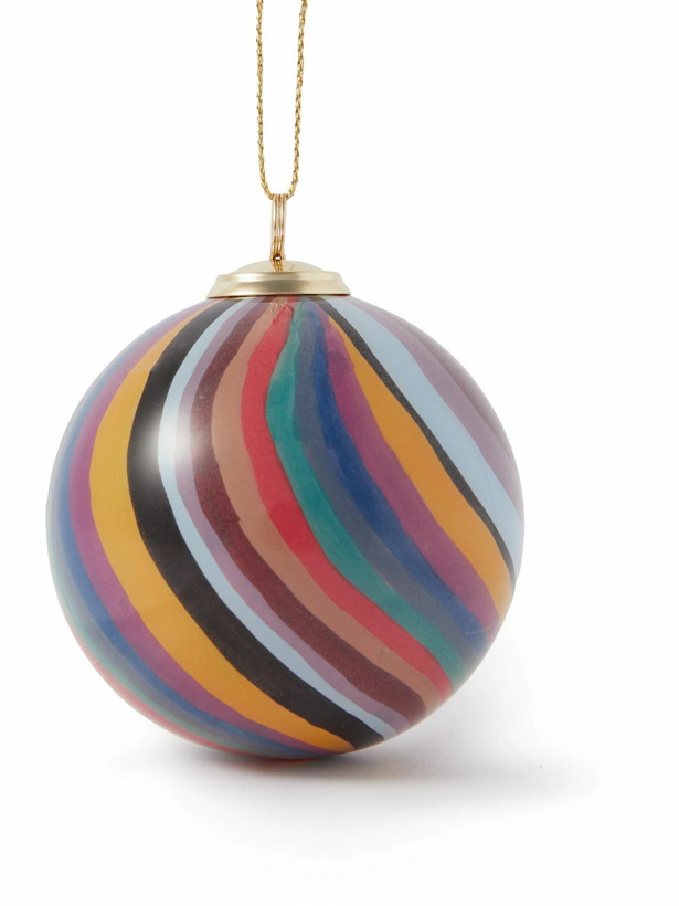Photo: Paul Smith - Striped Glass Bauble