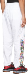 Versace White Trésor De La Mer Lounge Pants
