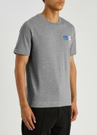 Moncler Grenoble Logo Cotton T-shirt Grey