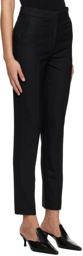 Totême Black Slim-Fit Trousers