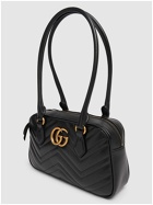 GUCCI Small Gg Marmont Leather Top Handle Bag