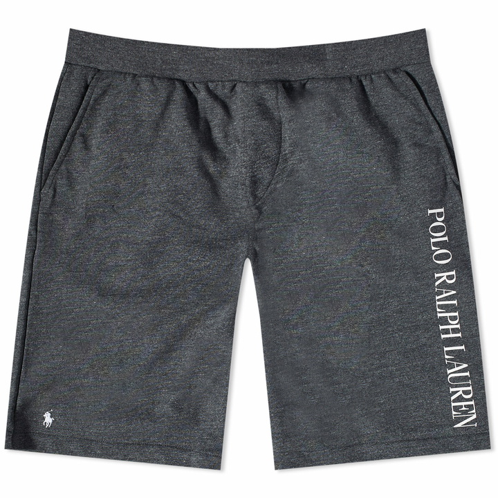 Photo: Polo Ralph Lauren Men's Logo Lounge Short in Charcoal