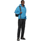 Off-White Blue Airport Tape Hoodie