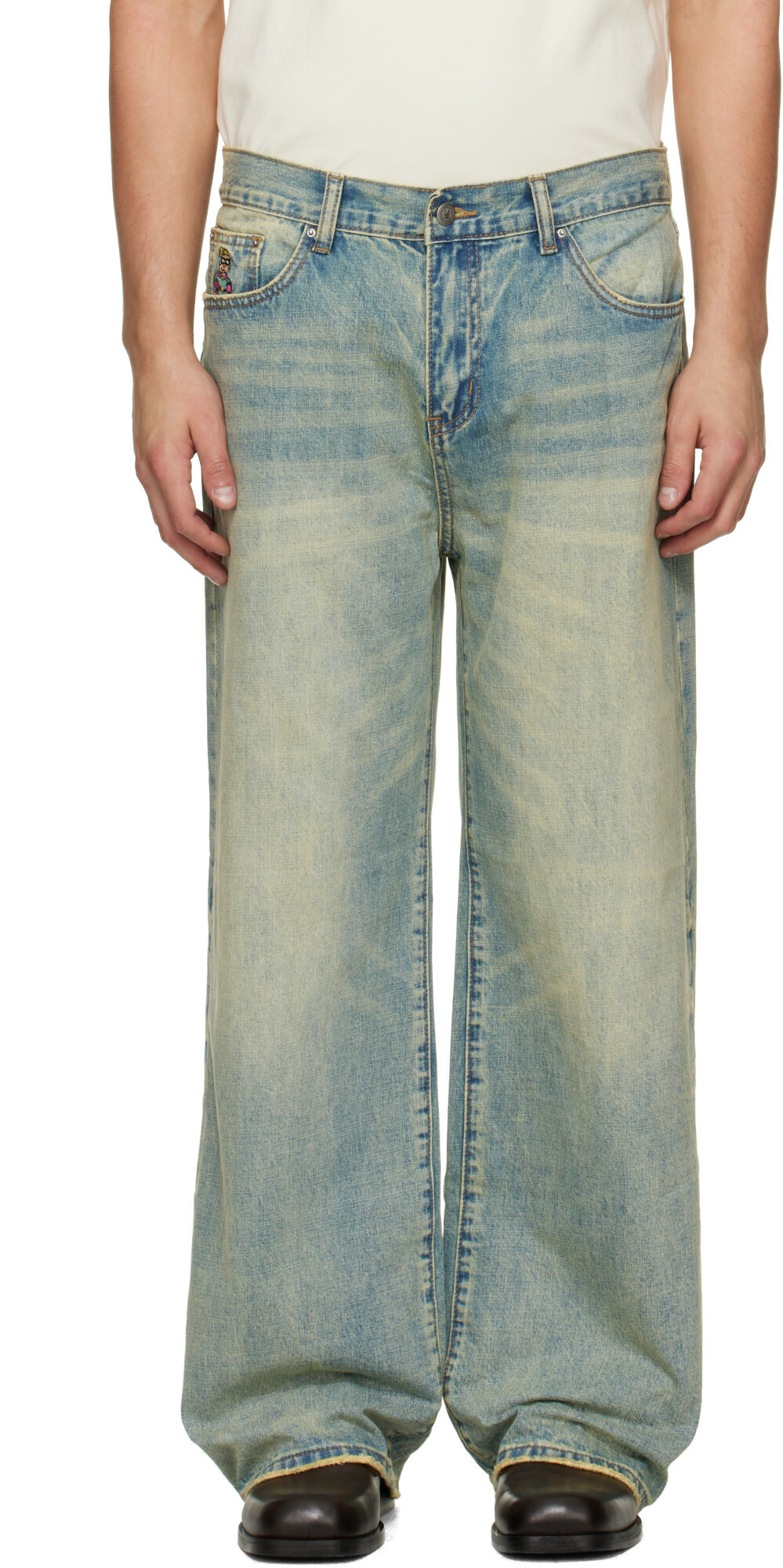 KidSuper Blue 'Dove' Jeans