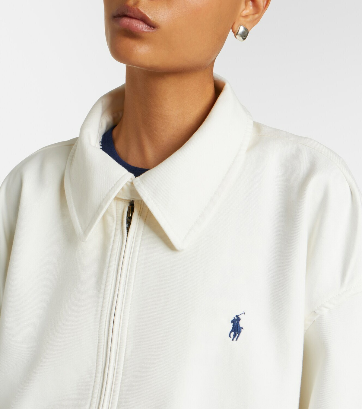 Polo Ralph Lauren Oversized cotton blouson jacket