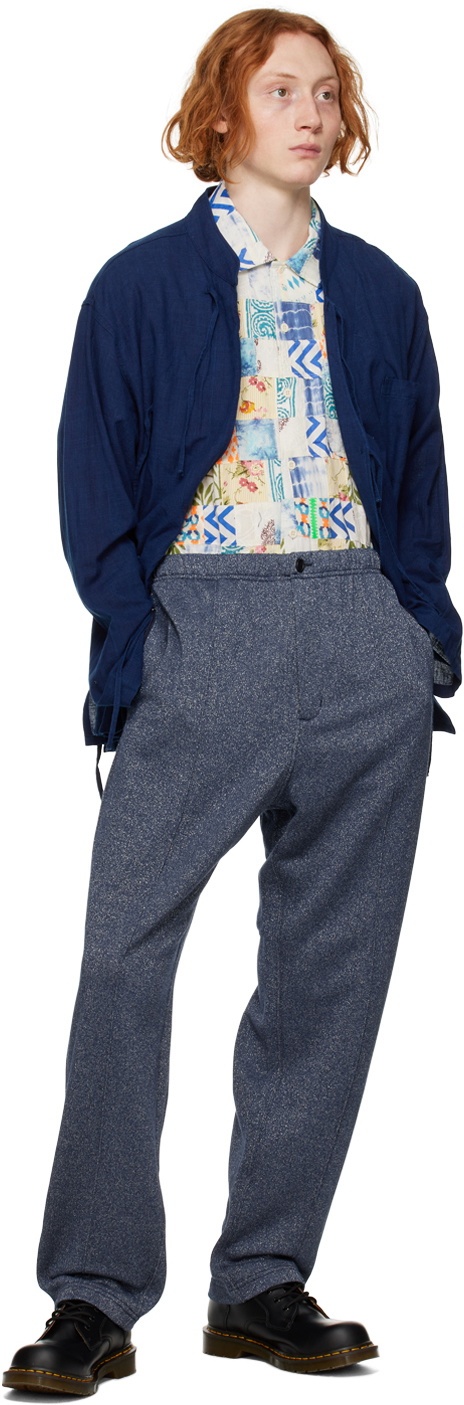 Engineered Garments Navy Jog Sweatpants Engineered Garments