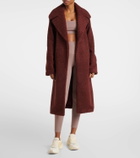 Varley Vermont faux shearling wrap coat