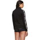 Fendi Black Logo Band Track Jacket