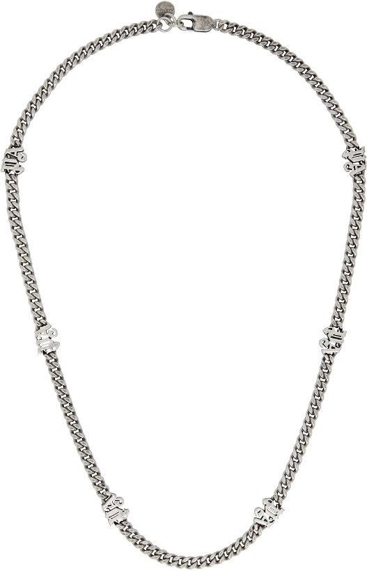 Photo: Palm Angels Silver Chain Necklace