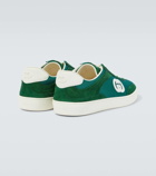 Gucci Interlocking G suede and canvas sneakers