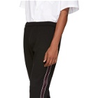 Prada Black Side Stripe Sweatpants