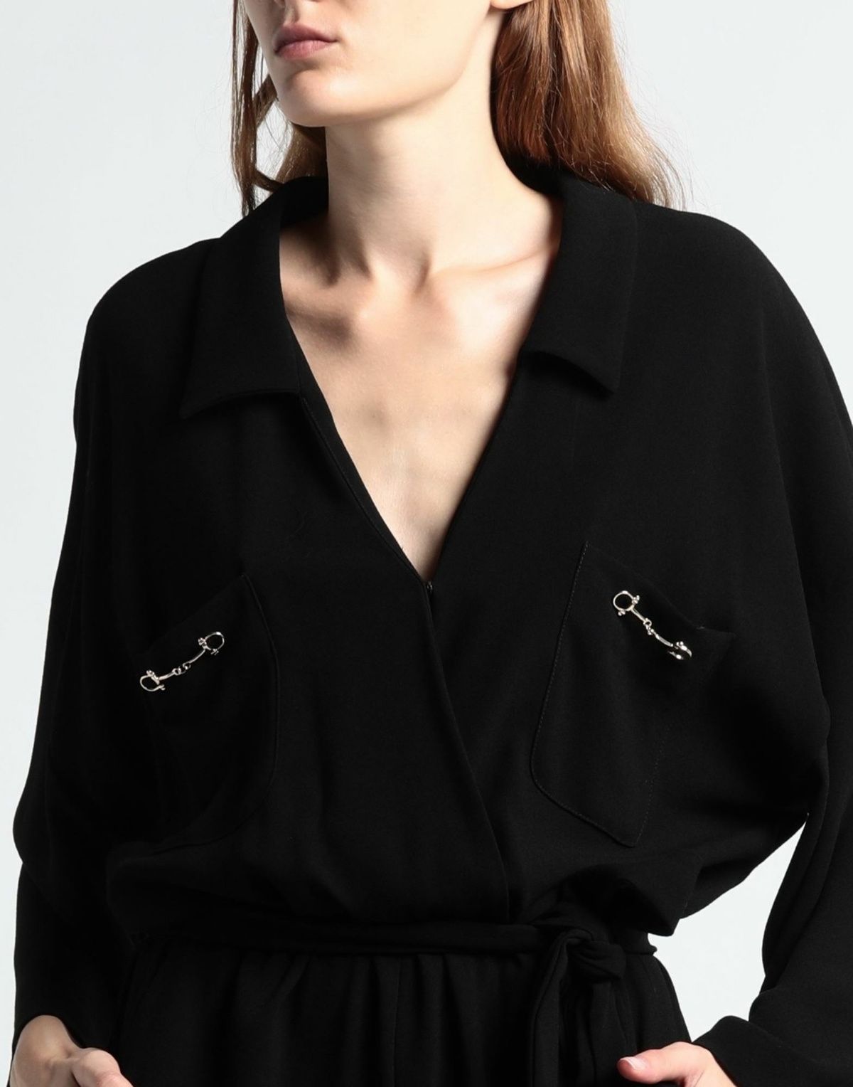 Maje Womens Jumpsuit in Black