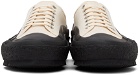Jil Sander Off-White Canvas Low-Top Sneakers