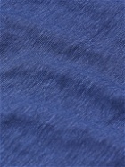 Thom Sweeney - Stretch-Linen Jersey T-Shirt - Blue