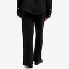 DONNI. Women's Sweater Rib Simple Pants in Jet