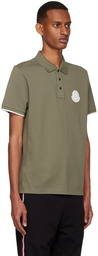 Moncler Green Cotton Polo