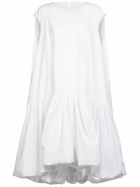 THE ROW Tadao Ruffled Poplin Midi Dress
