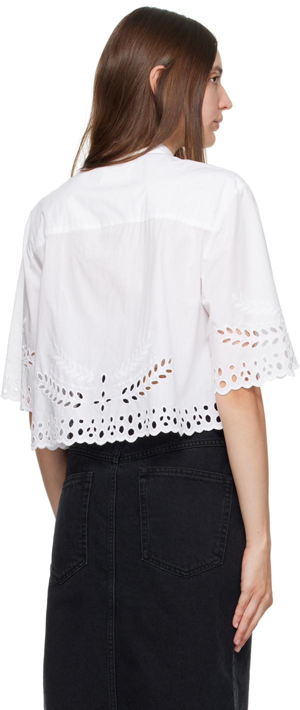 Isabel Marant Etoile White Rommy Shirt Isabel Marant Etoile